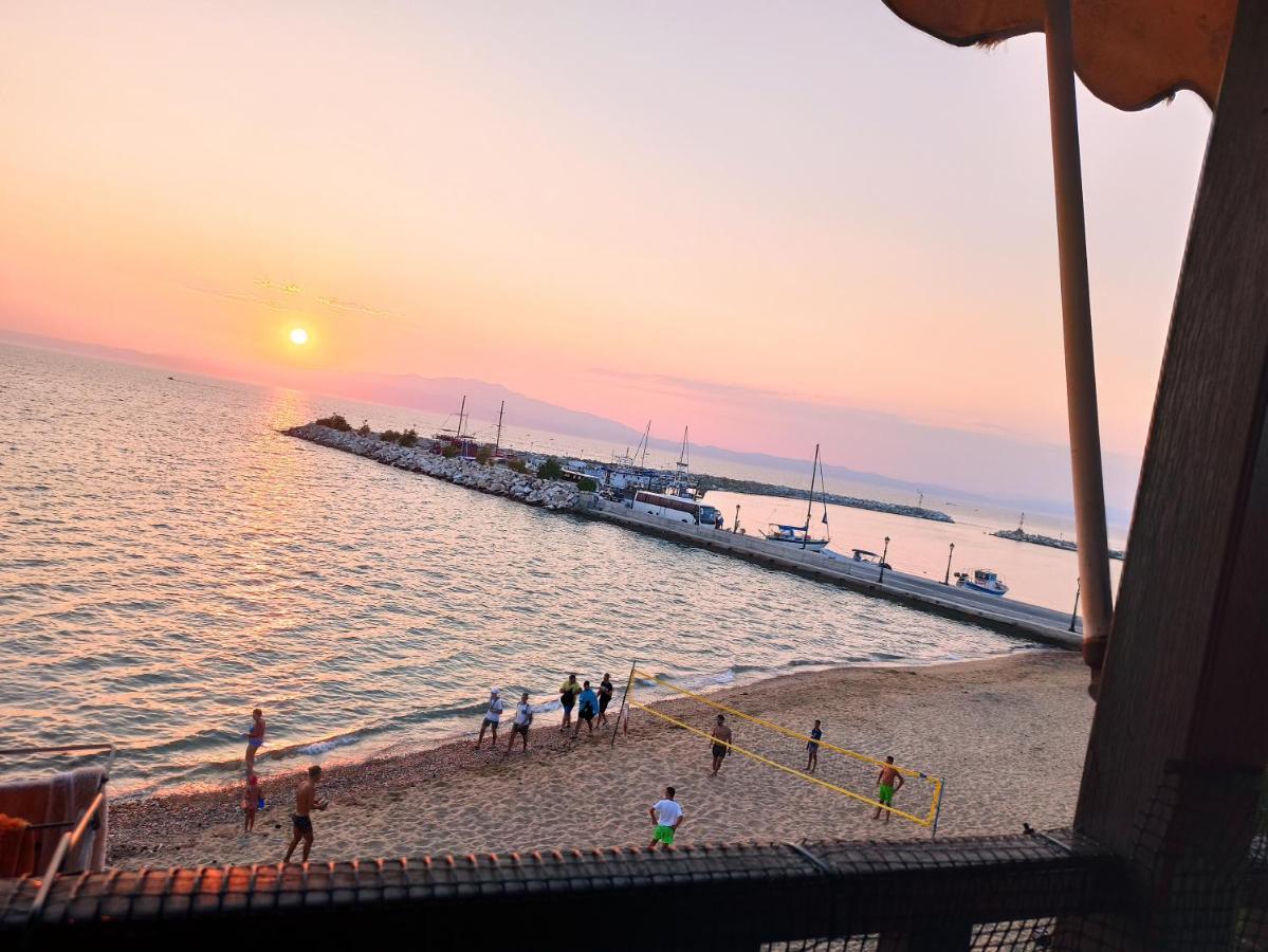 Beachfront Apartment Thassos Skála Kallirákhis Buitenkant foto