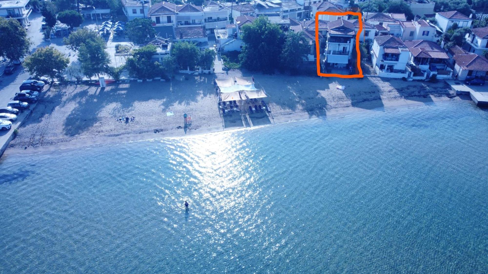 Beachfront Apartment Thassos Skála Kallirákhis Buitenkant foto