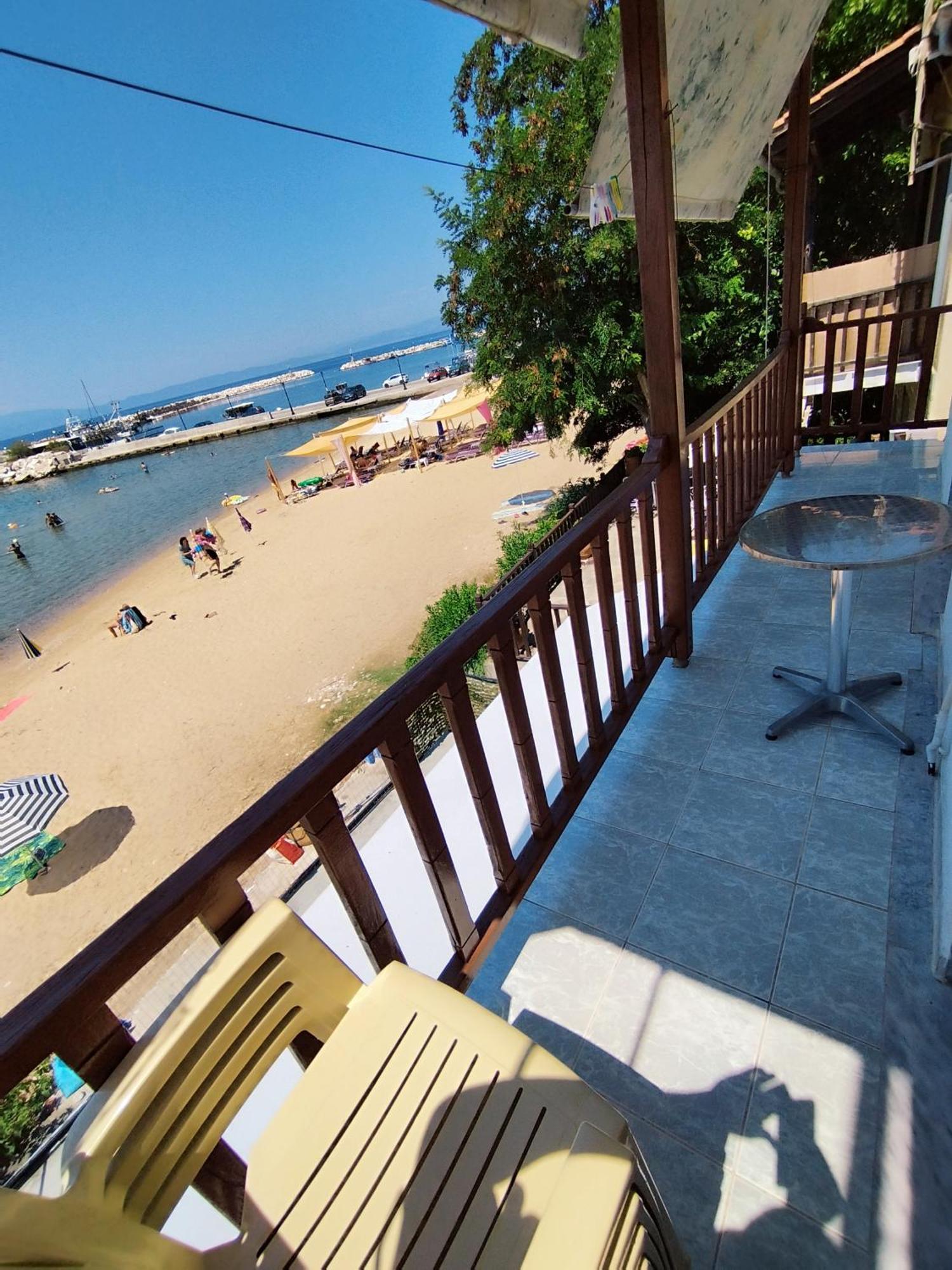 Beachfront Apartment Thassos Skála Kallirákhis Buitenkant foto