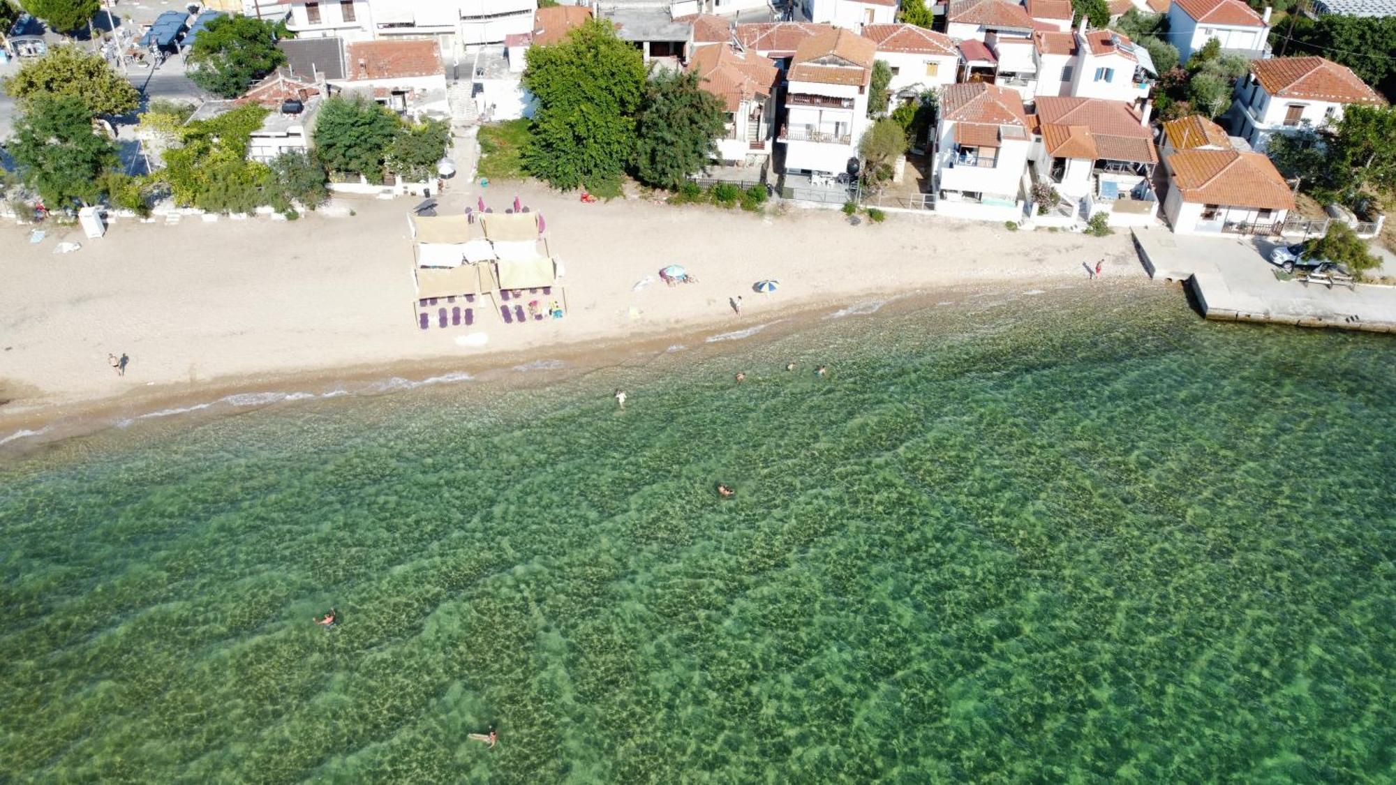 Beachfront Apartment Thassos Skála Kallirákhis Buitenkant foto