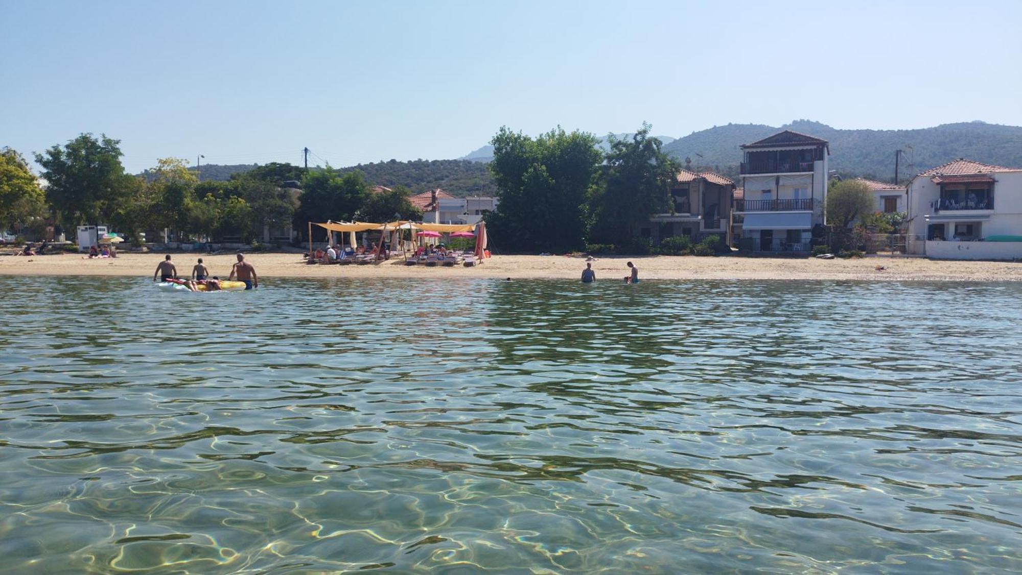 Beachfront Apartment Thassos Skála Kallirákhis Buitenkant foto