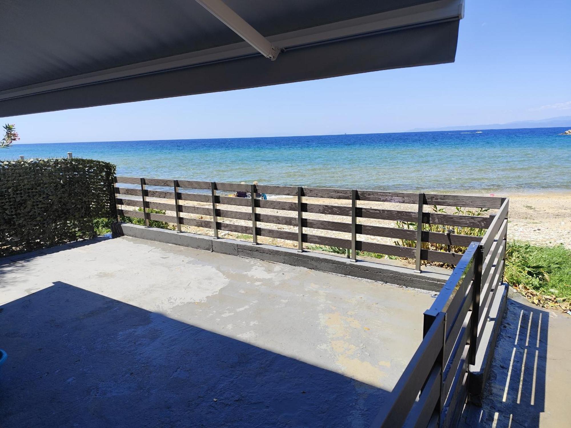 Beachfront Apartment Thassos Skála Kallirákhis Buitenkant foto