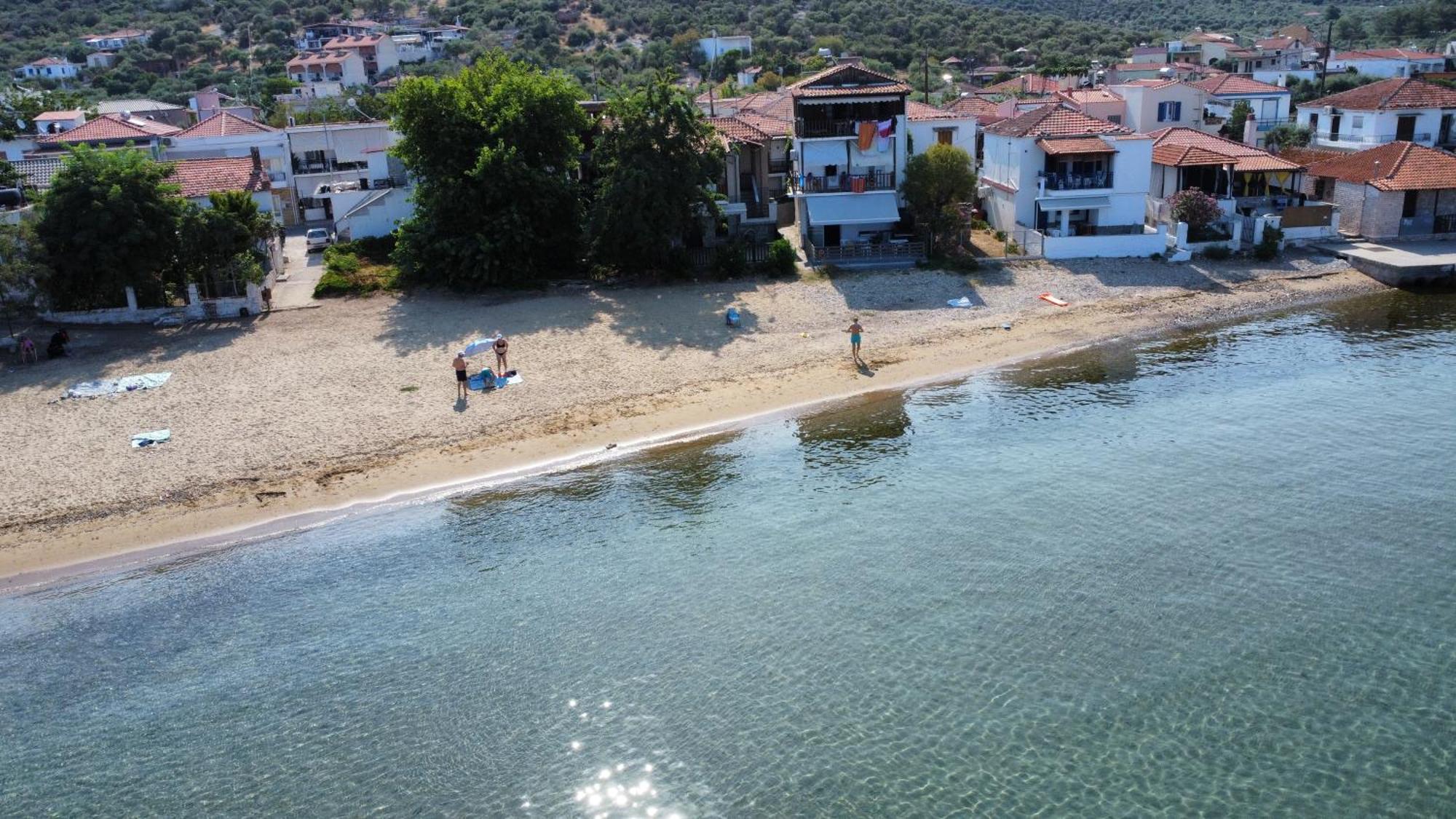 Beachfront Apartment Thassos Skála Kallirákhis Buitenkant foto