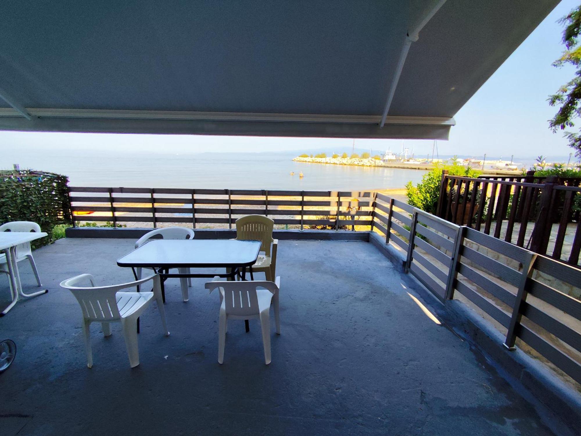 Beachfront Apartment Thassos Skála Kallirákhis Buitenkant foto