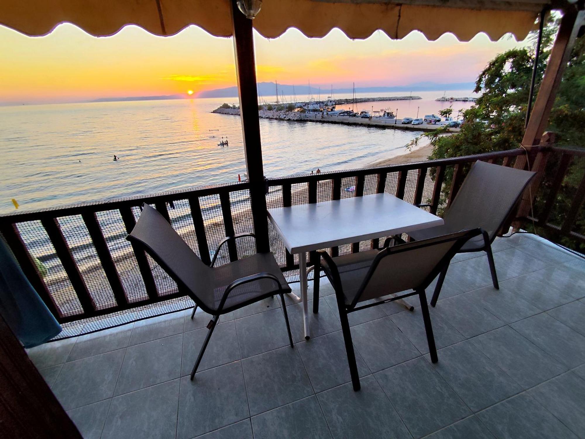 Beachfront Apartment Thassos Skála Kallirákhis Buitenkant foto