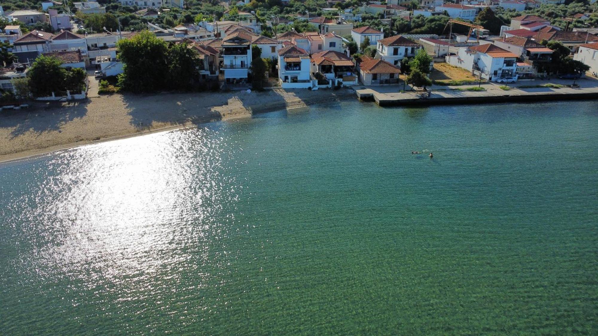 Beachfront Apartment Thassos Skála Kallirákhis Buitenkant foto
