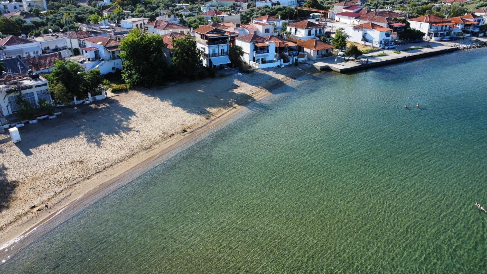 Beachfront Apartment Thassos Skála Kallirákhis Buitenkant foto